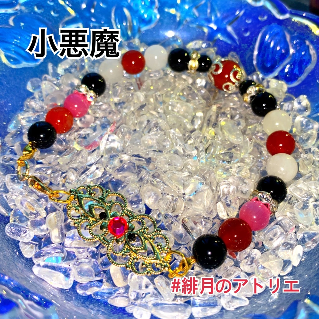 【東方Project】パワーストーンブレスレット【ハンドメイド】…霊夢&魔理沙~東方萃夢想