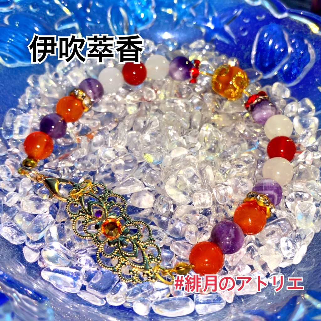 【東方Project】パワーストーンブレスレット【ハンドメイド】…霊夢&魔理沙~東方萃夢想