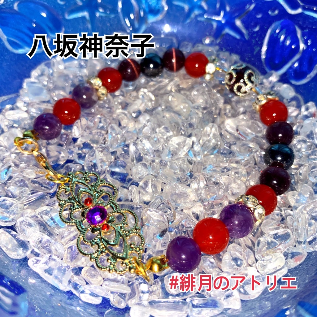 【東方Project】パワーストーンブレスレット【ハンドメイド】…東方永夜抄〜東方風神録