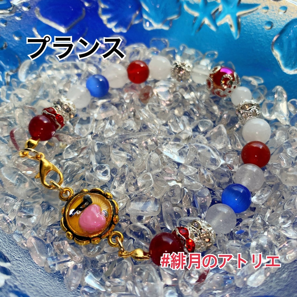 【テニプリ】パワーストーンブレスレット【ハンドメイド】…U-17・海外・+α