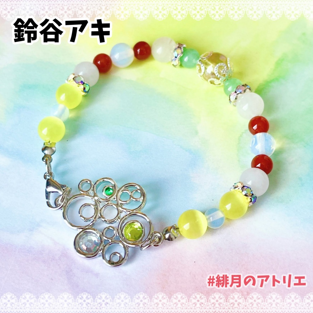 【にじさんじ】パワーストーンブレスレット【非公式ハンドメイド】…一期生・二期生・ゲーマーズ