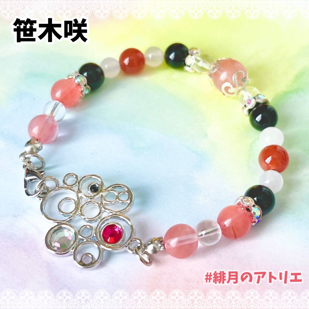 【にじさんじ】パワーストーンブレスレット【非公式ハンドメイド】…一期生・二期生・ゲーマーズ