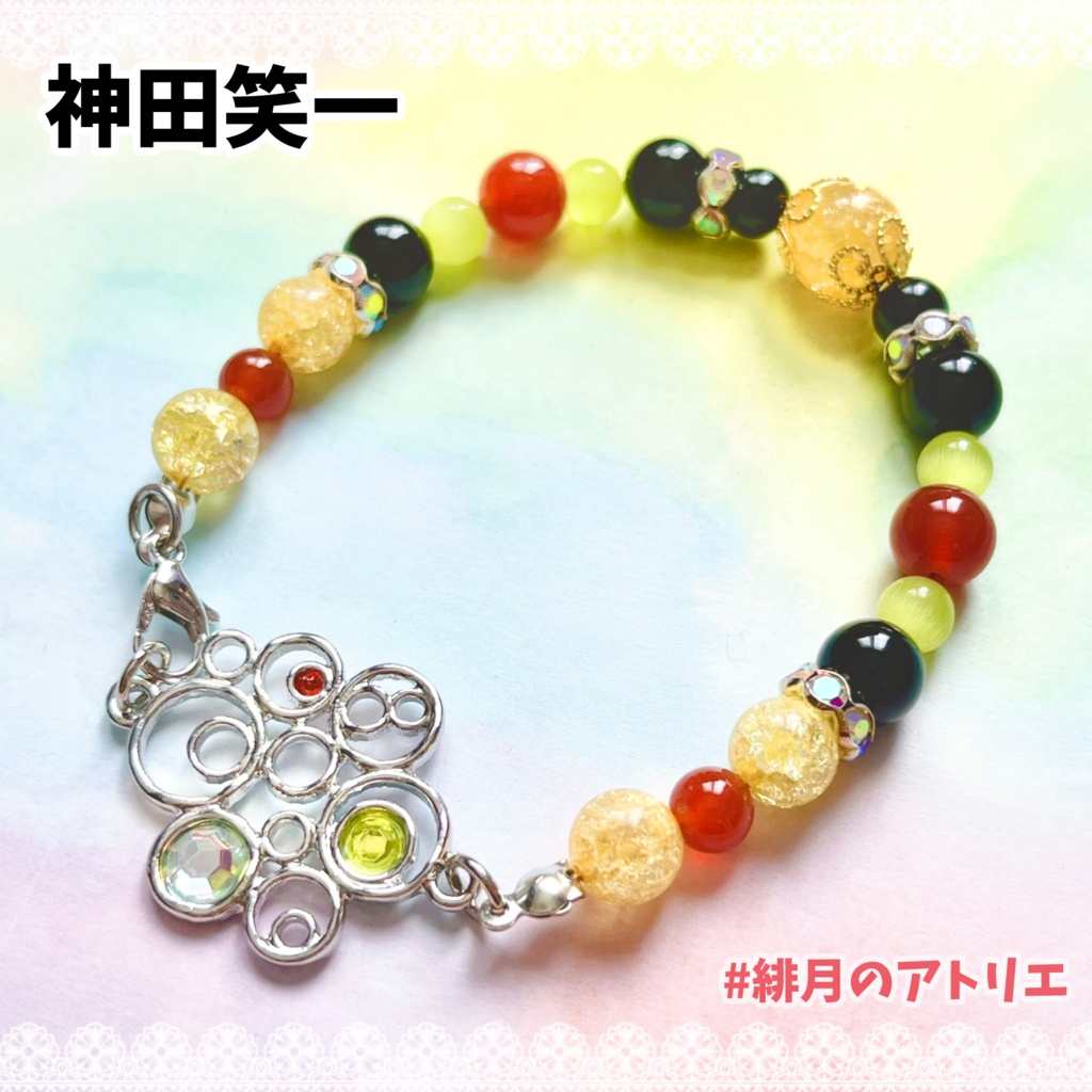 【にじさんじ】パワーストーンブレスレット【非公式ハンドメイド】…SEEDs一期生・二期生