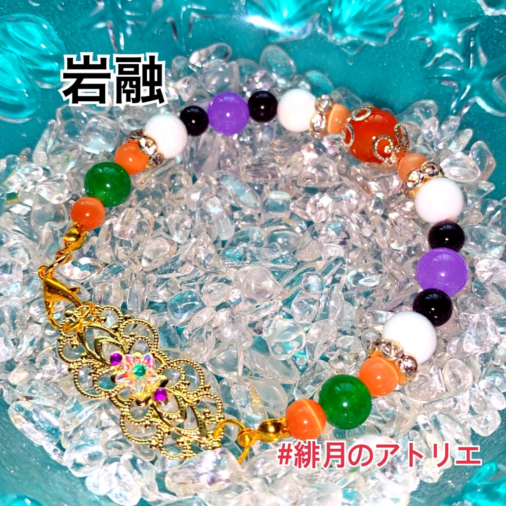 【刀剣乱舞】パワーストーンブレスレット【ハンドメイド】…刀帳番号1~100