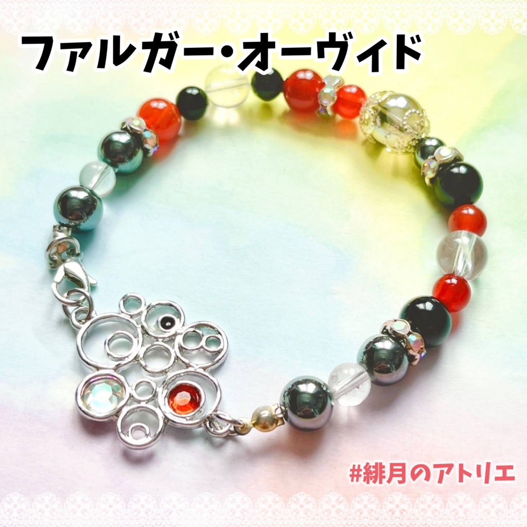 【にじさんじ】パワーストーンブレスレット【非公式ハンドメイド】…ID・KR・EN