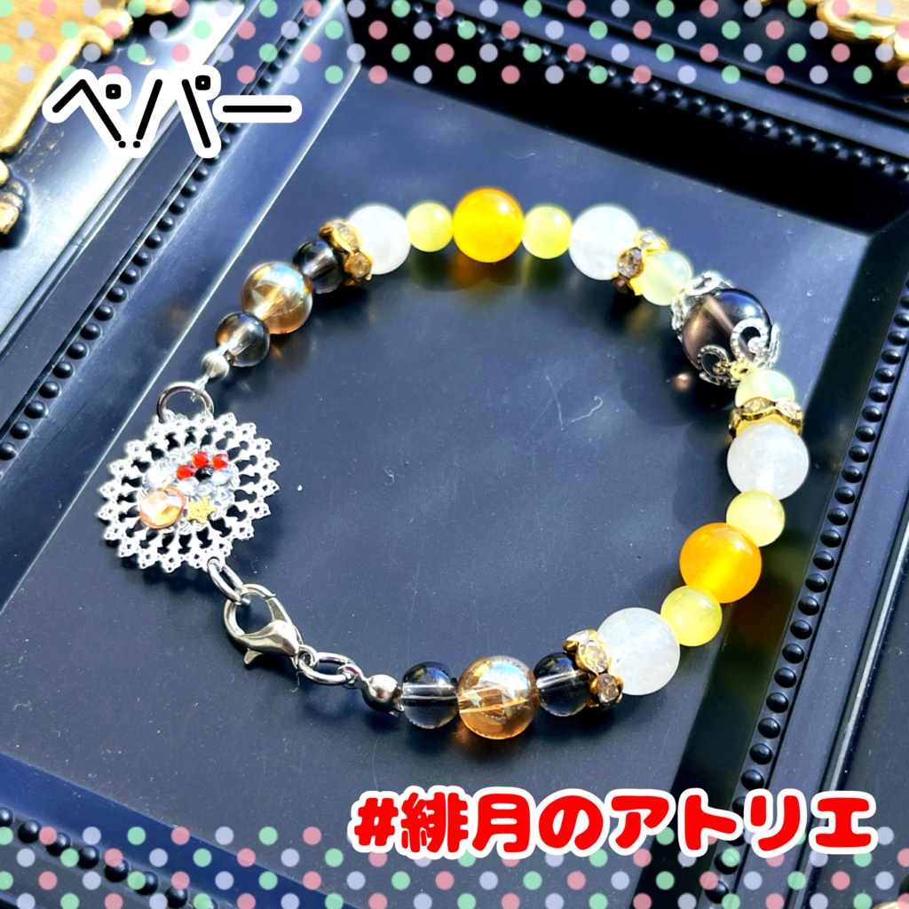 【ポケモン】パワーストーンブレスレット【ハンドメイド】