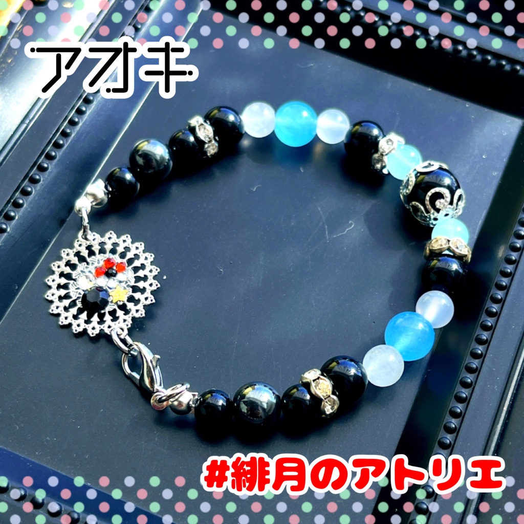 【ポケモン】パワーストーンブレスレット【ハンドメイド】