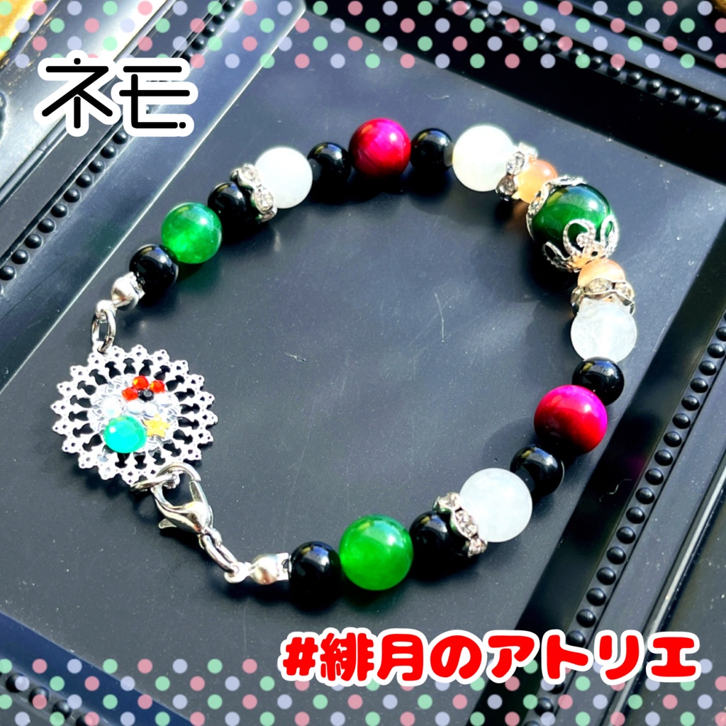 【ポケモン】パワーストーンブレスレット【ハンドメイド】