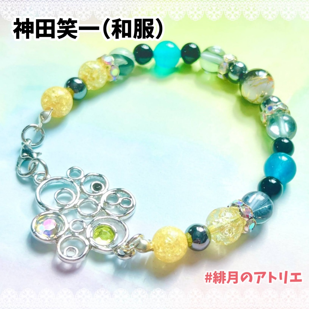 【にじさんじ】パワーストーンブレスレット【非公式ハンドメイド】衣装差分…SEEDs一期生・二期生