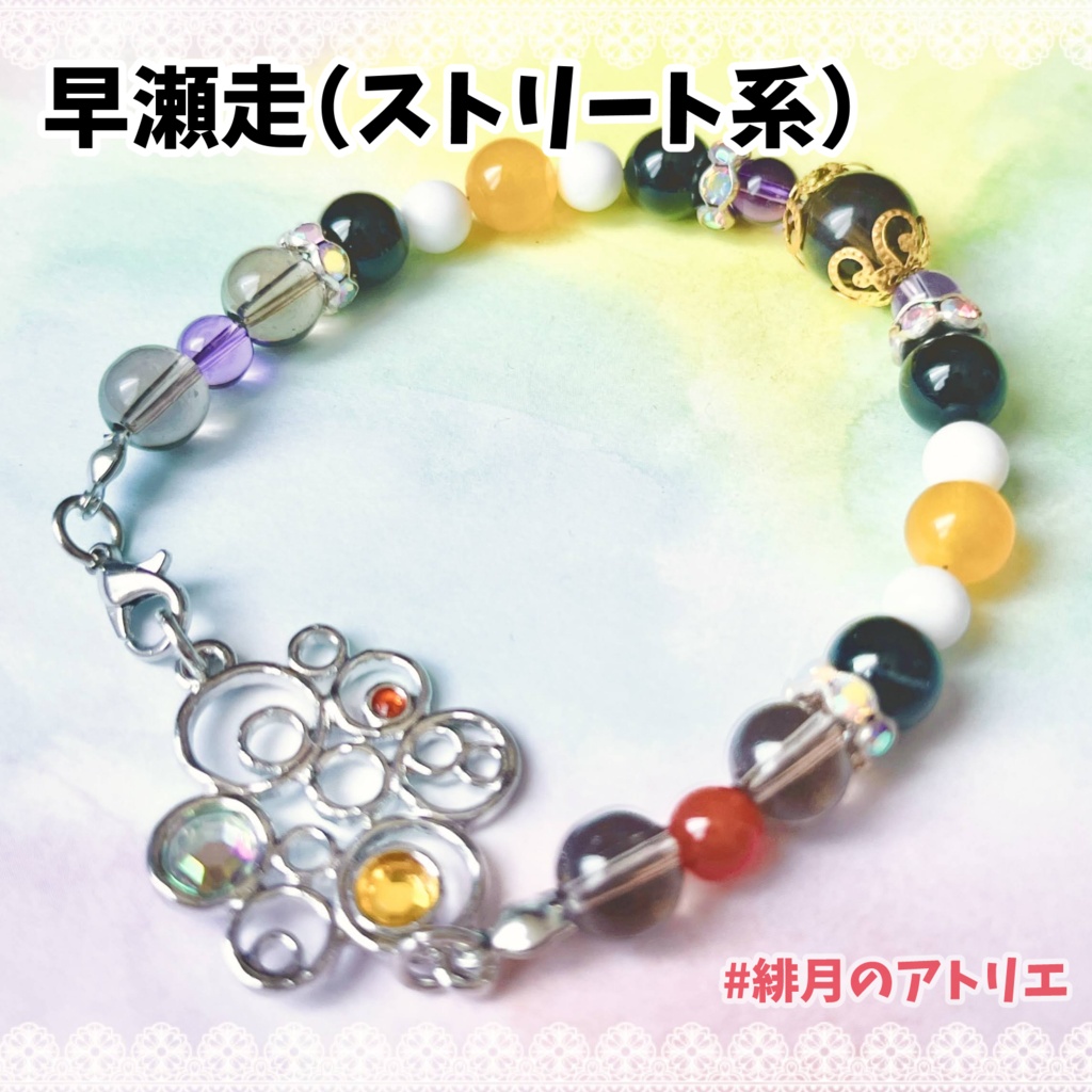 【にじさんじ】パワーストーンブレスレット【非公式ハンドメイド】衣装差分…19年1月~9月