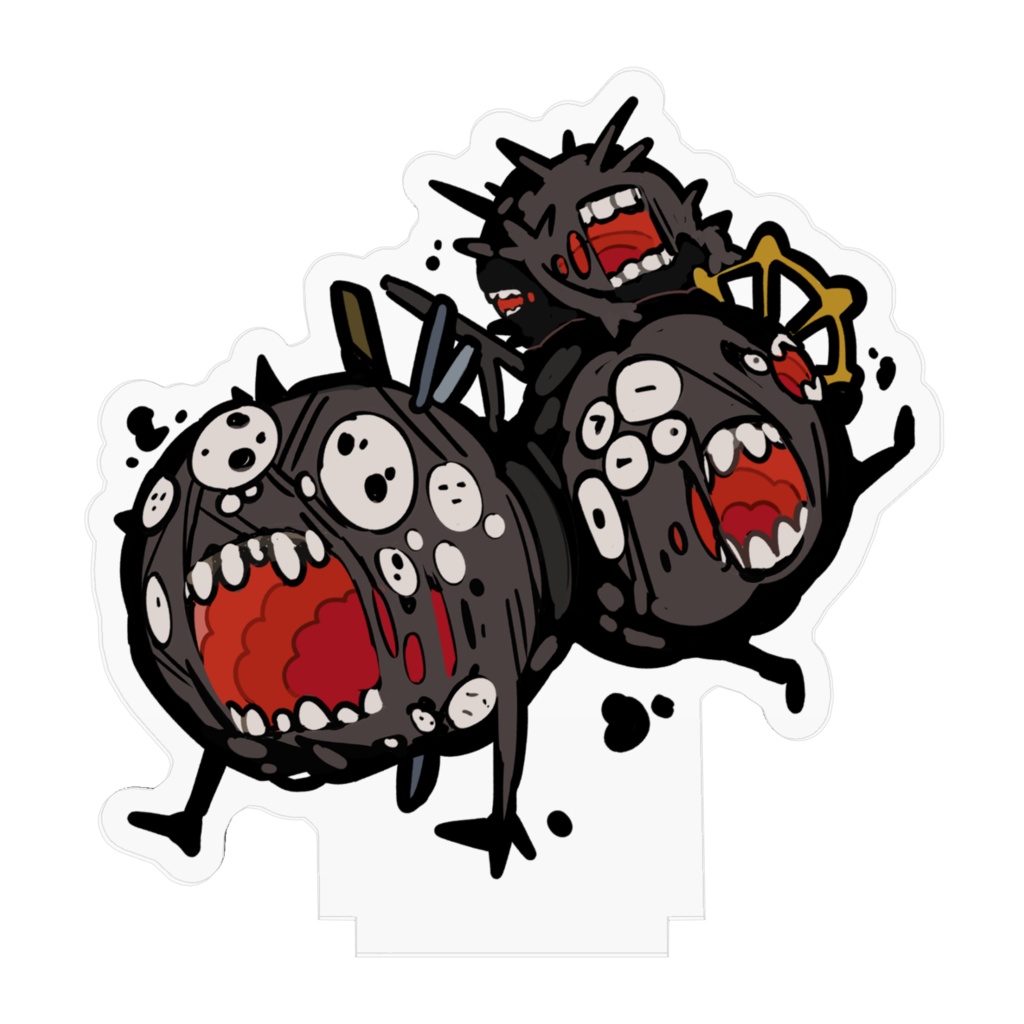 笑う死体の山 アクリルフィギュア