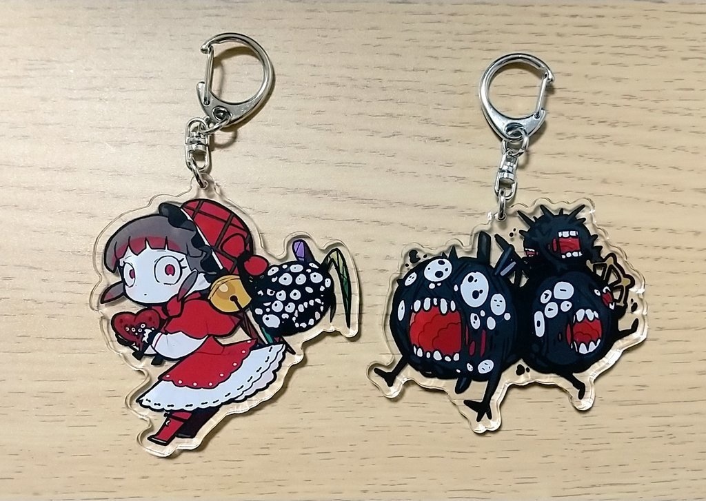 レティシア アクリルキーホルダー