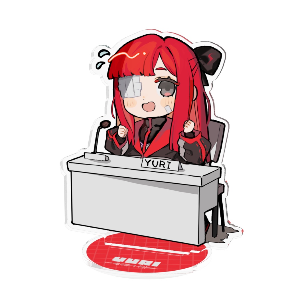 ユーリ アナウンサーアクスタ