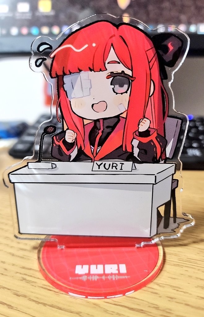 ユーリ アナウンサーアクスタ