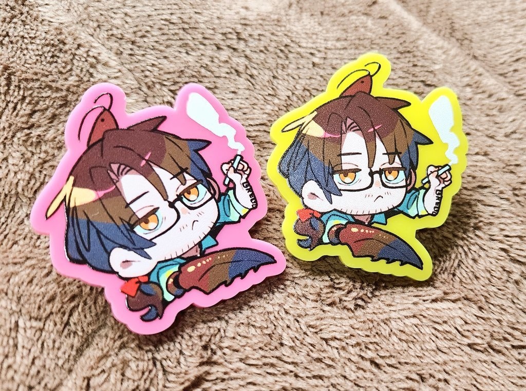 グレゴール アクリルクリップ
