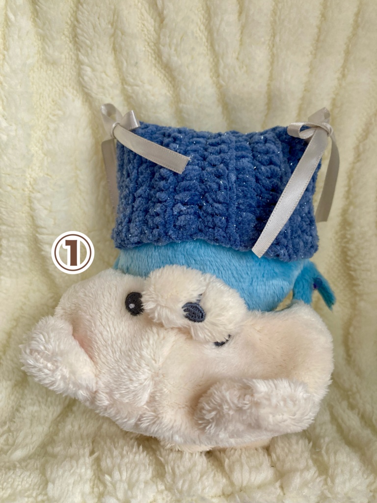 いつぬい用 猫耳ビーニー