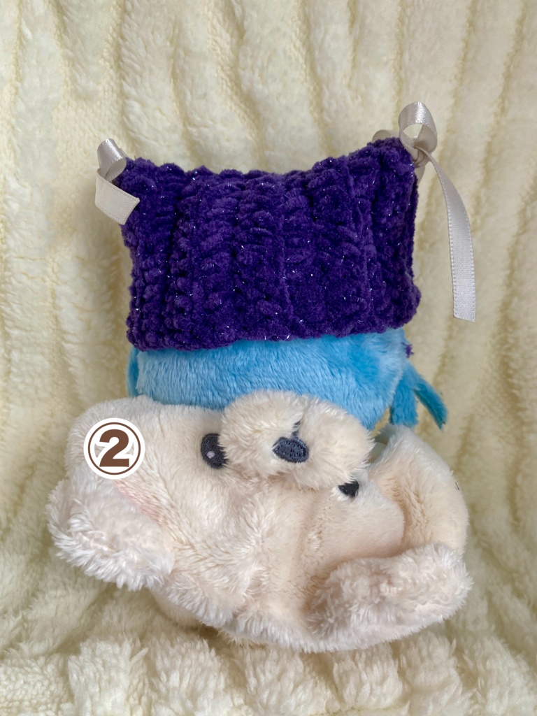 いつぬい用 猫耳ビーニー