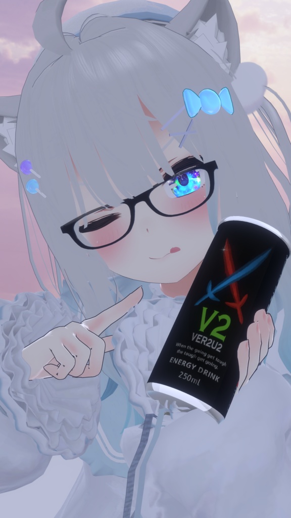 【無料】北海道コンビニに売ってそうなエナジードリンク【3Dモデル】