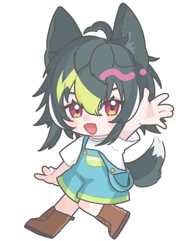 ライゲツ わんわんアクキー