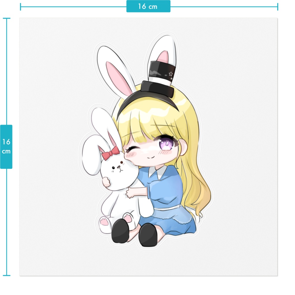 SDゆきのんステッカー
