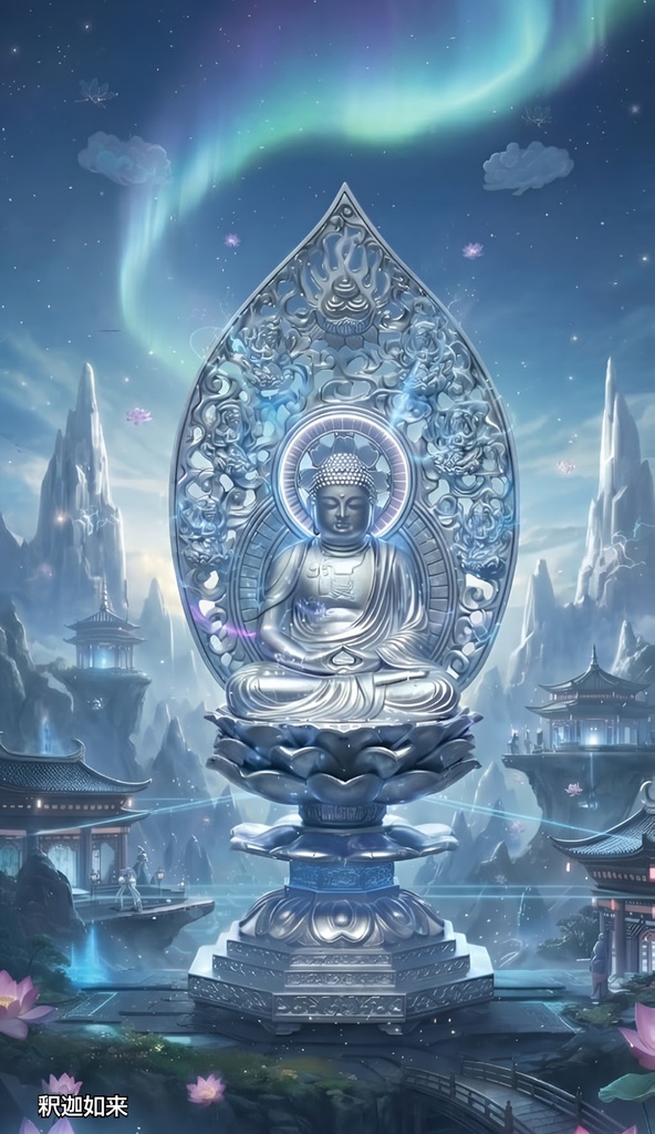 デジタル本尊「釈迦如来」4K