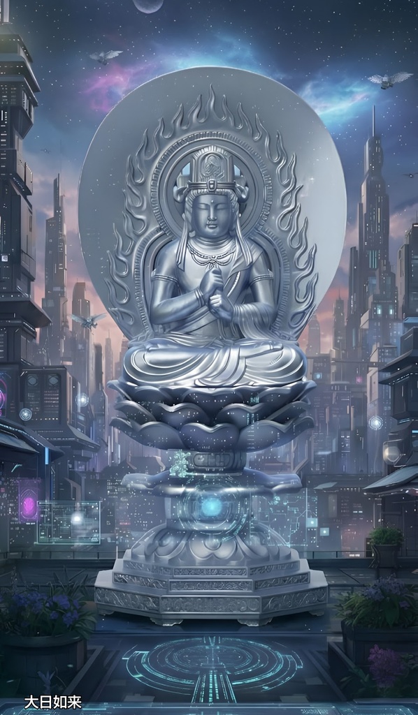 デジタル本尊「大日如来」4K