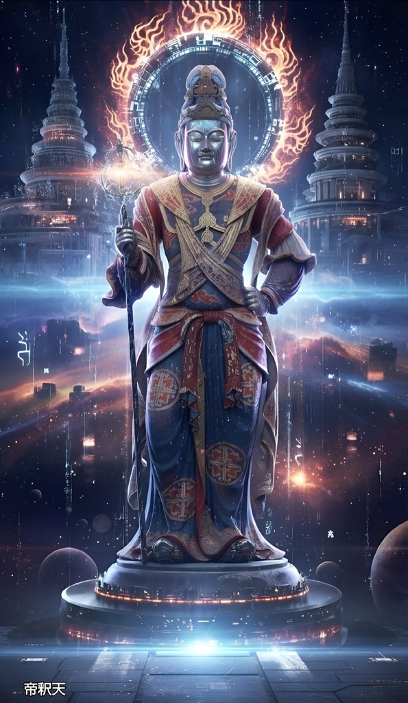 デジタル本尊「帝釈天」4K