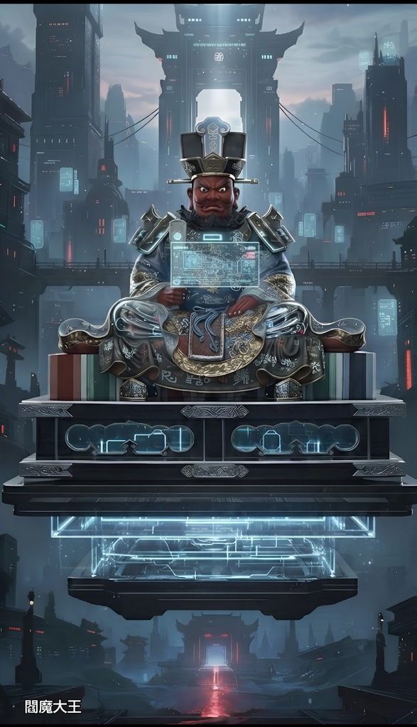 デジタル本尊「閻魔大王」4K