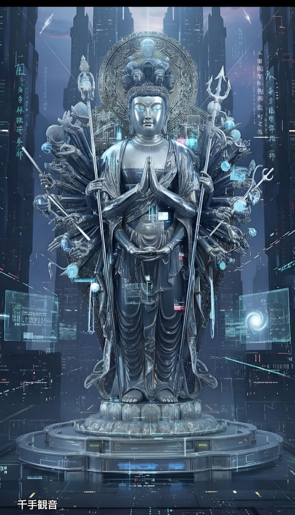 デジタル本尊「千手観音」4K