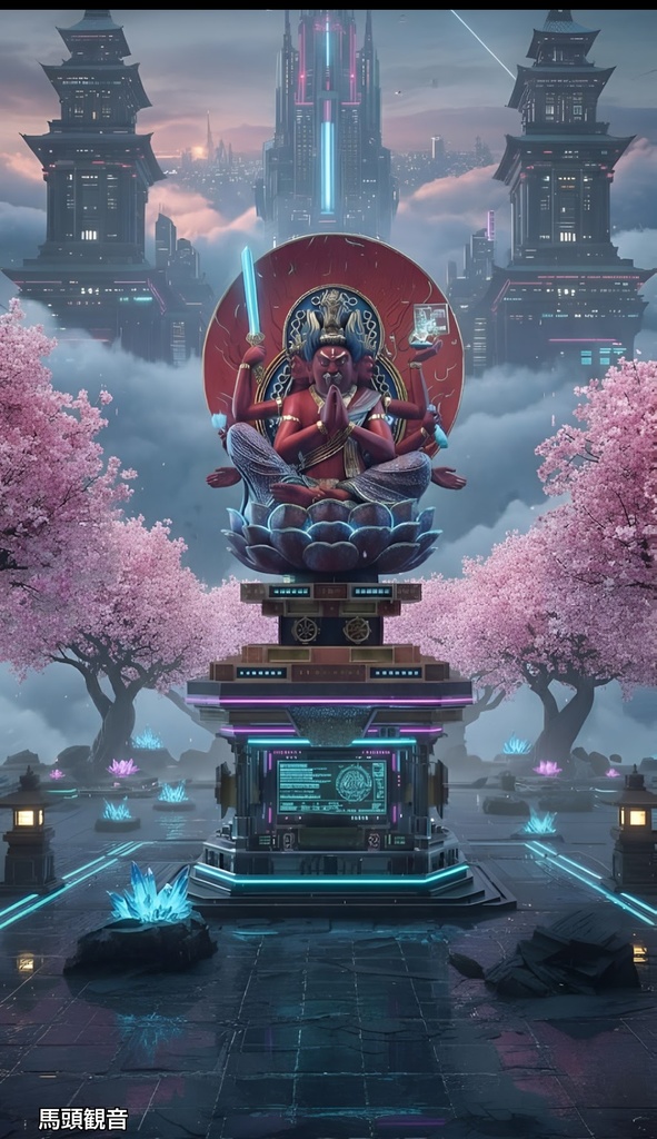 デジタル本尊「馬頭観音」4K