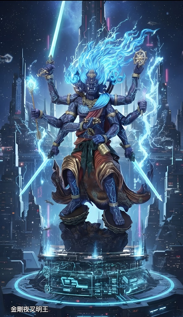 デジタル本尊「金剛夜叉明王」4K