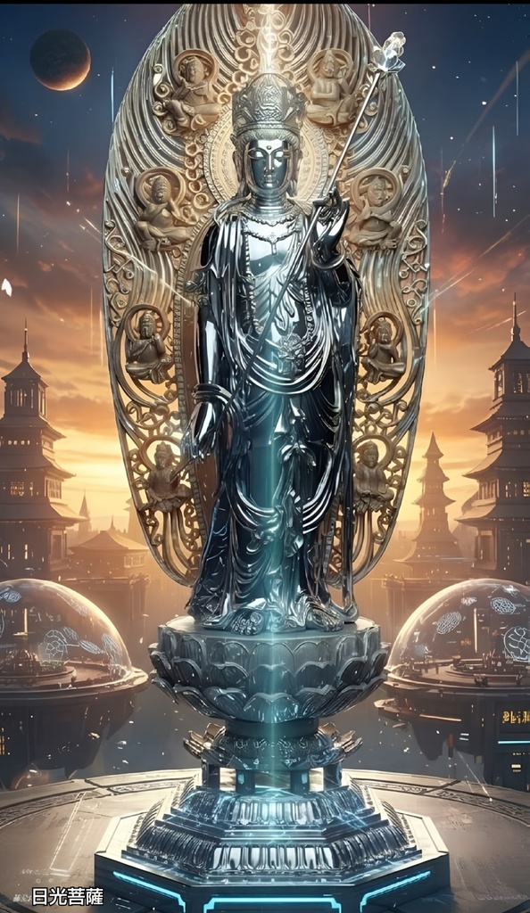 デジタル本尊「日光菩薩」4K