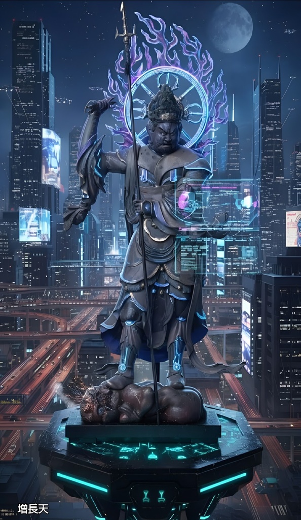 デジタル本尊「増長天」4K