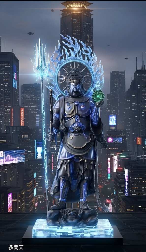 デジタル本尊「多聞天」4K