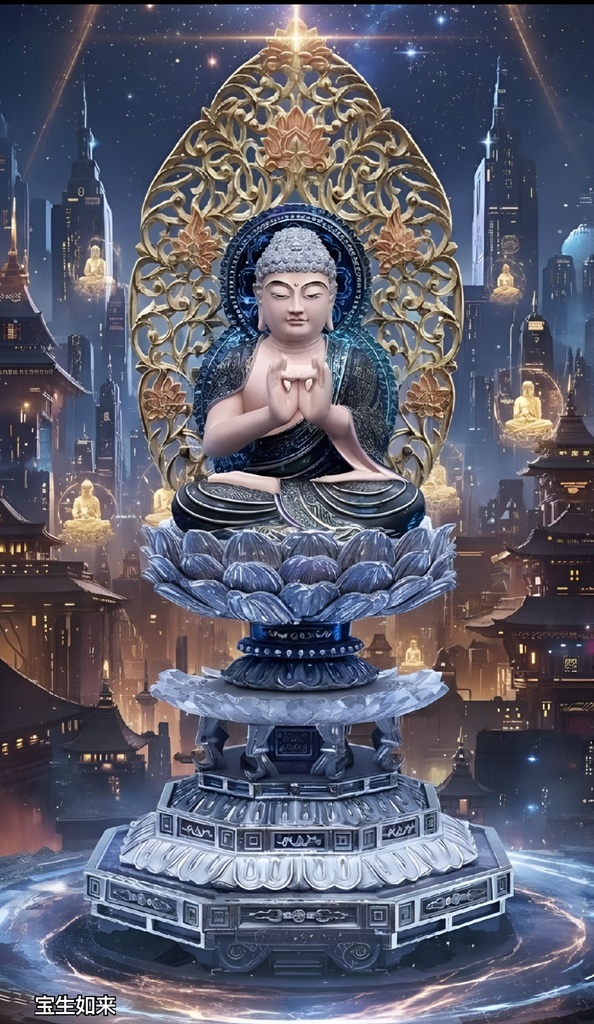 デジタル本尊「宝生如来」4K