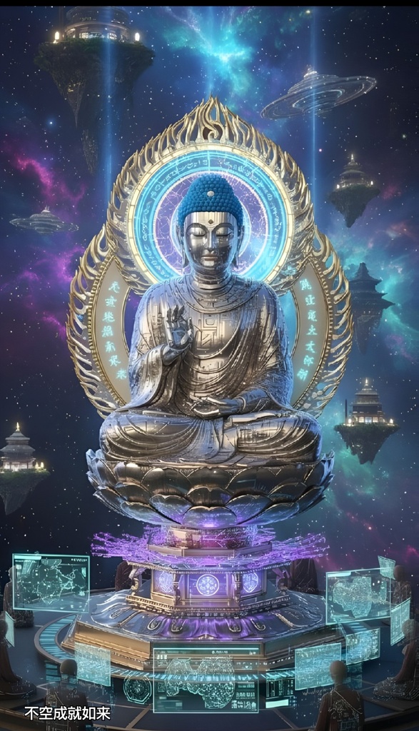 デジタル本尊「不空成就如来」4K