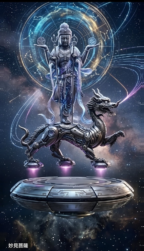 デジタル本尊「妙見菩薩」4K