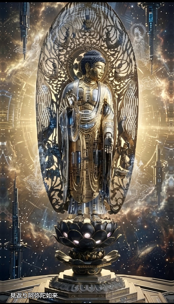 デジタル本尊「見返り阿弥陀如来」4K