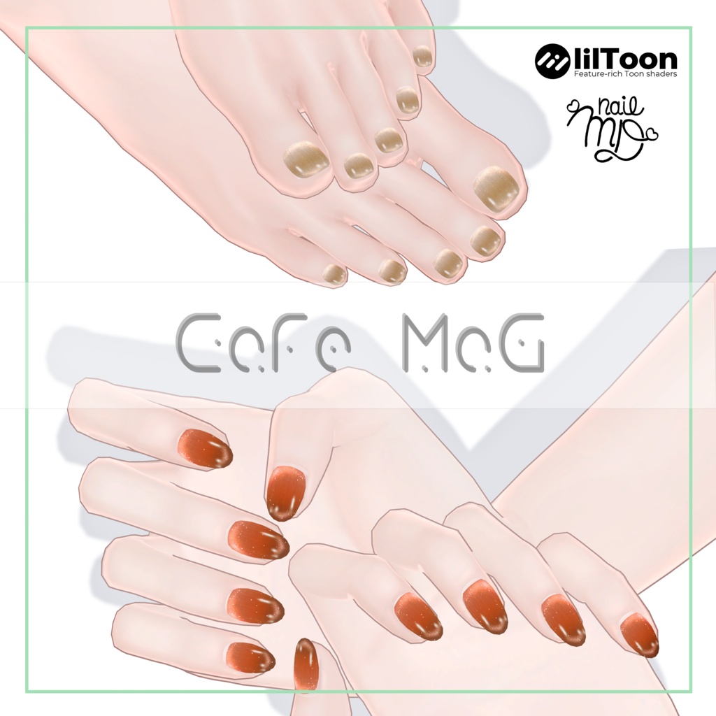[♡無料版あり♡]Café.MaG Vol.1 / MDollnail対応[12avater+α 対応]