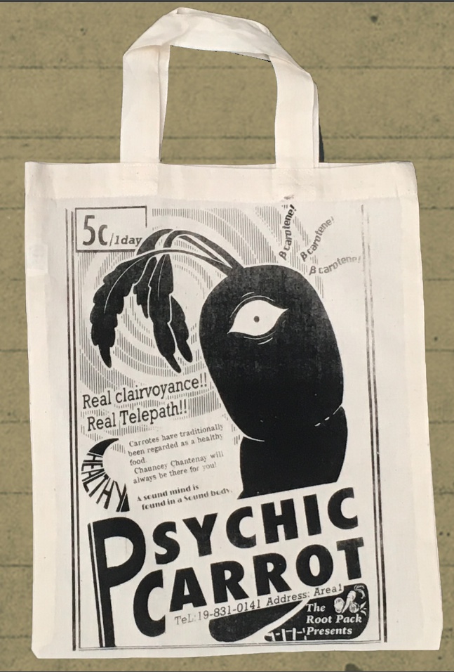 PSYCHIC CARROT BAG(A4)