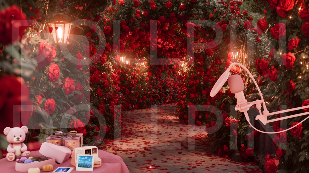 Romantic/Ballantine's/lovely handmade + ai background source 19type