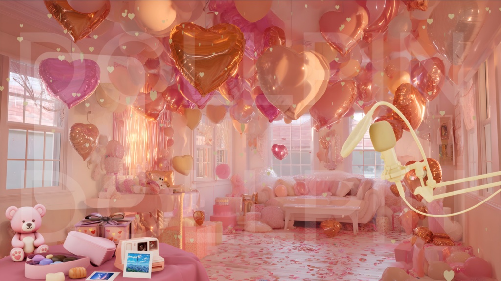 Romantic/Ballantine's/lovely handmade + ai background source 19type