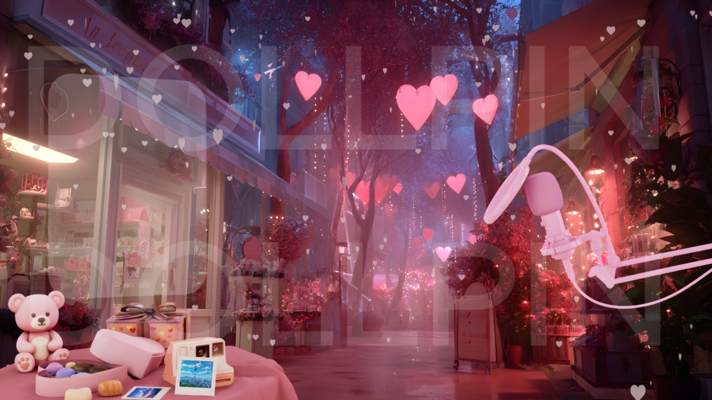 Romantic/Ballantine's/lovely handmade + ai background source 19type