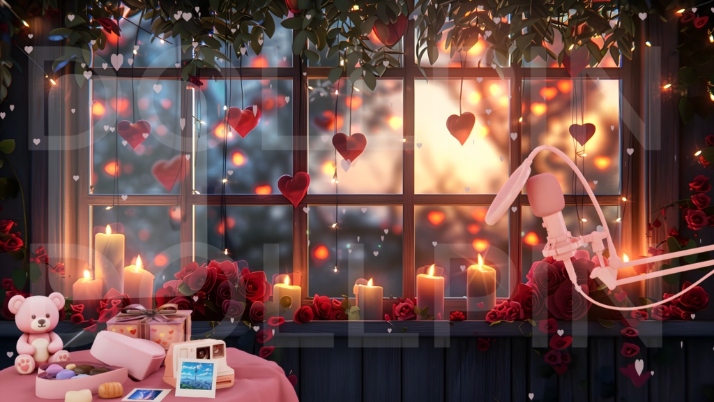 Romantic/Ballantine's/lovely handmade + ai background source 19type