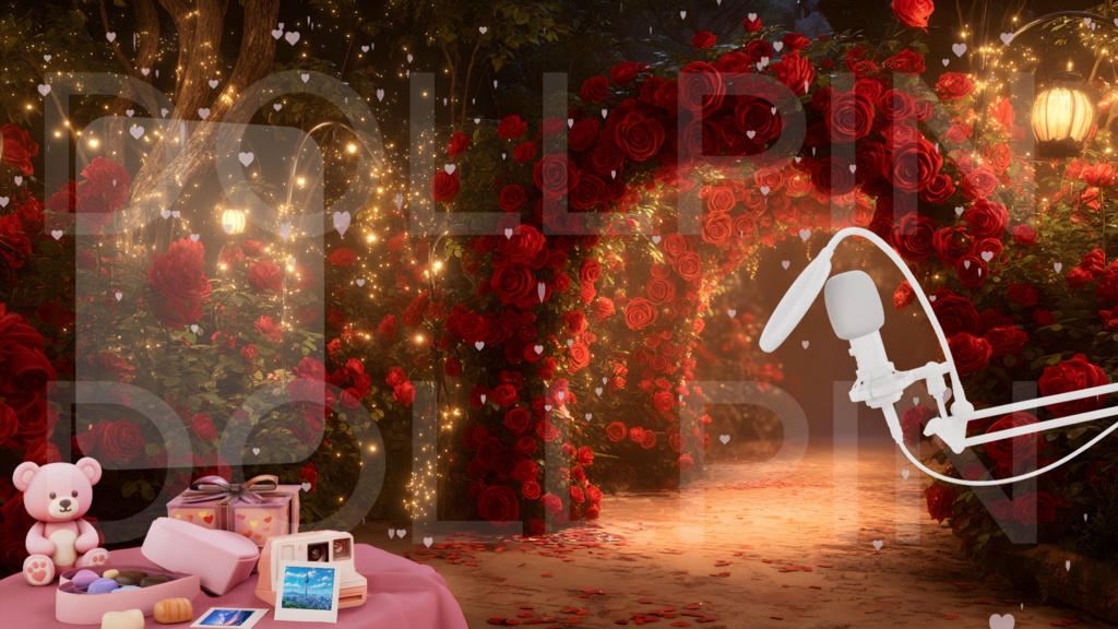 Romantic/Ballantine's/lovely handmade + ai background source 19type