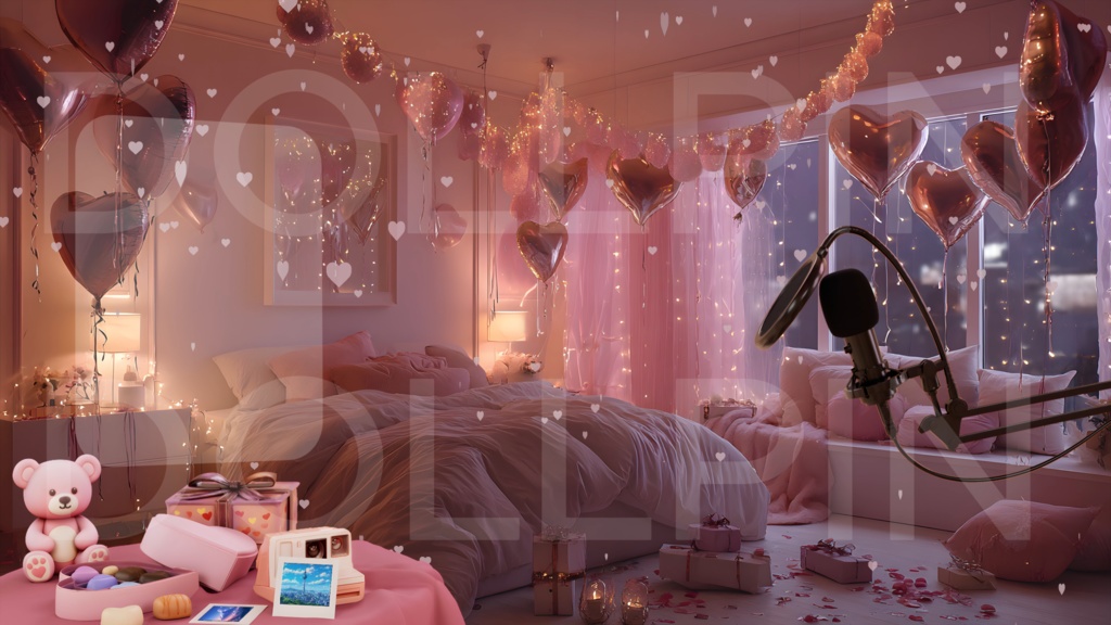 Romantic/Ballantine's/lovely handmade + ai background source 19type