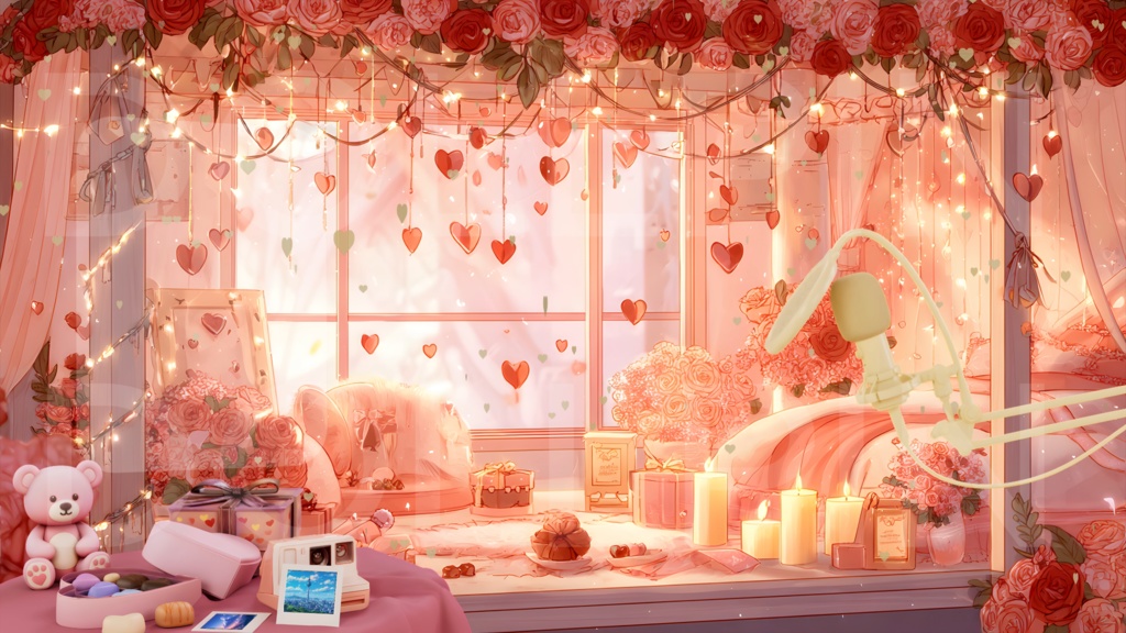 Romantic/Ballantine's/lovely handmade + ai background source 19type