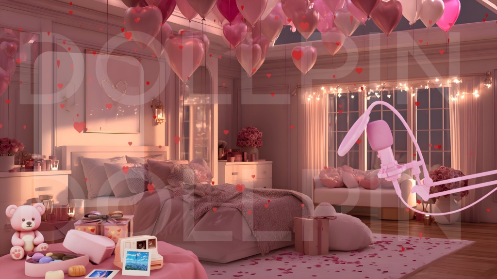 Romantic/Ballantine's/lovely handmade + ai background source 19type