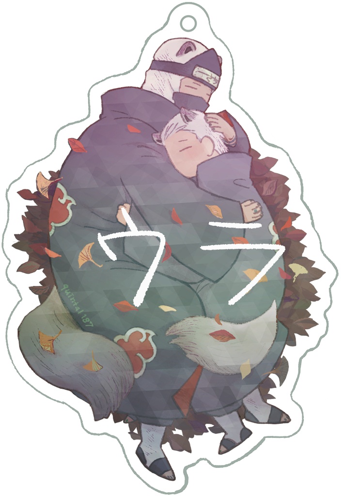 ケモ耳角飛アクキー