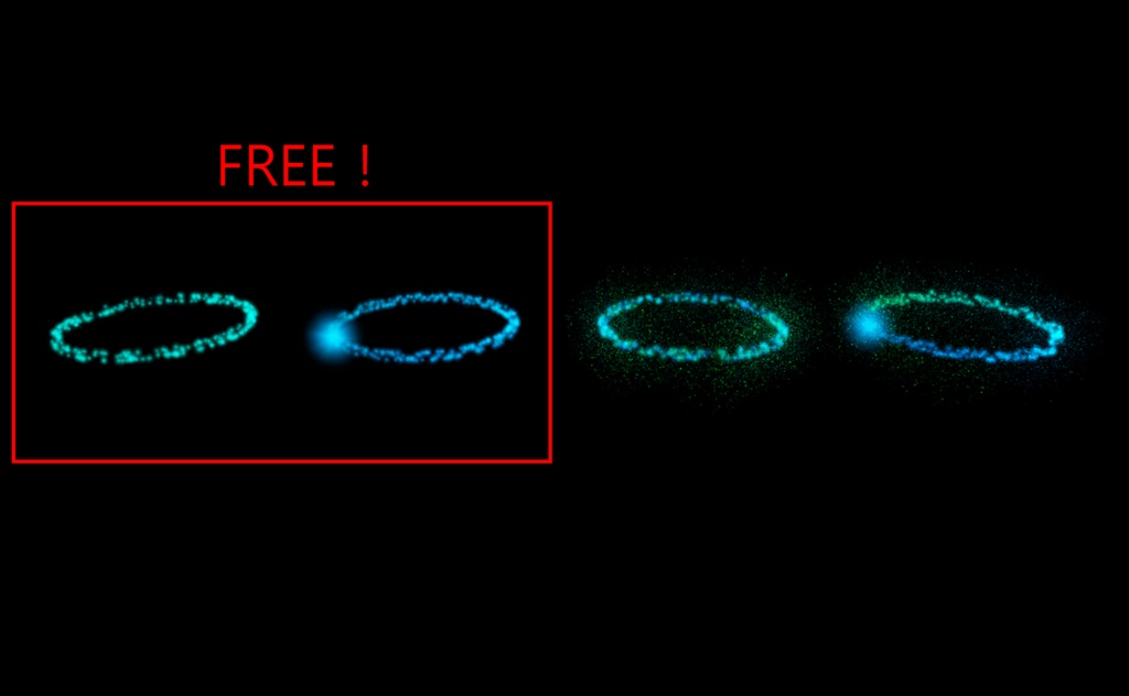 Orbit Star Ring Particle